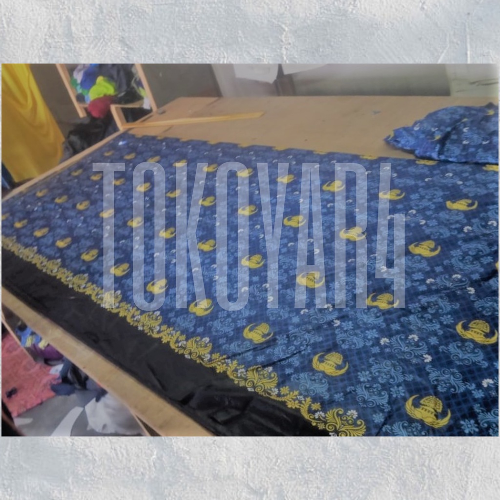 Kain Batik Korpri Sutra Glossy Mengkilap ASN