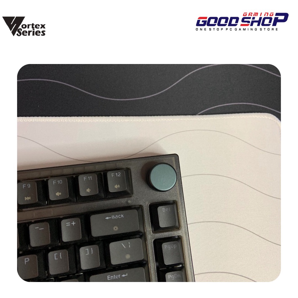 VortexSeries Stroke Wave Deskmat Mousepad