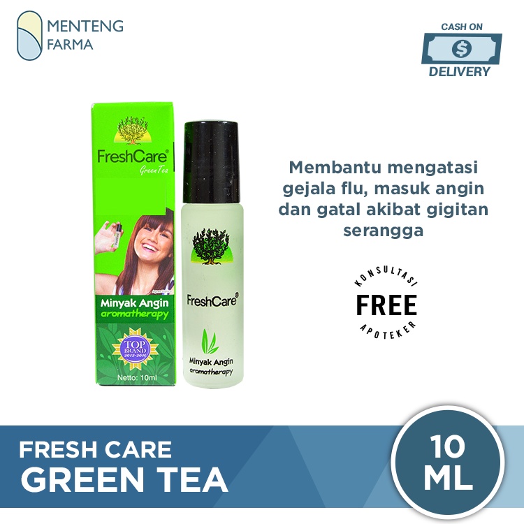 FreshCare Aromatheraphy Green Tea - Atasi Gejala Masuk Angin, Pegal