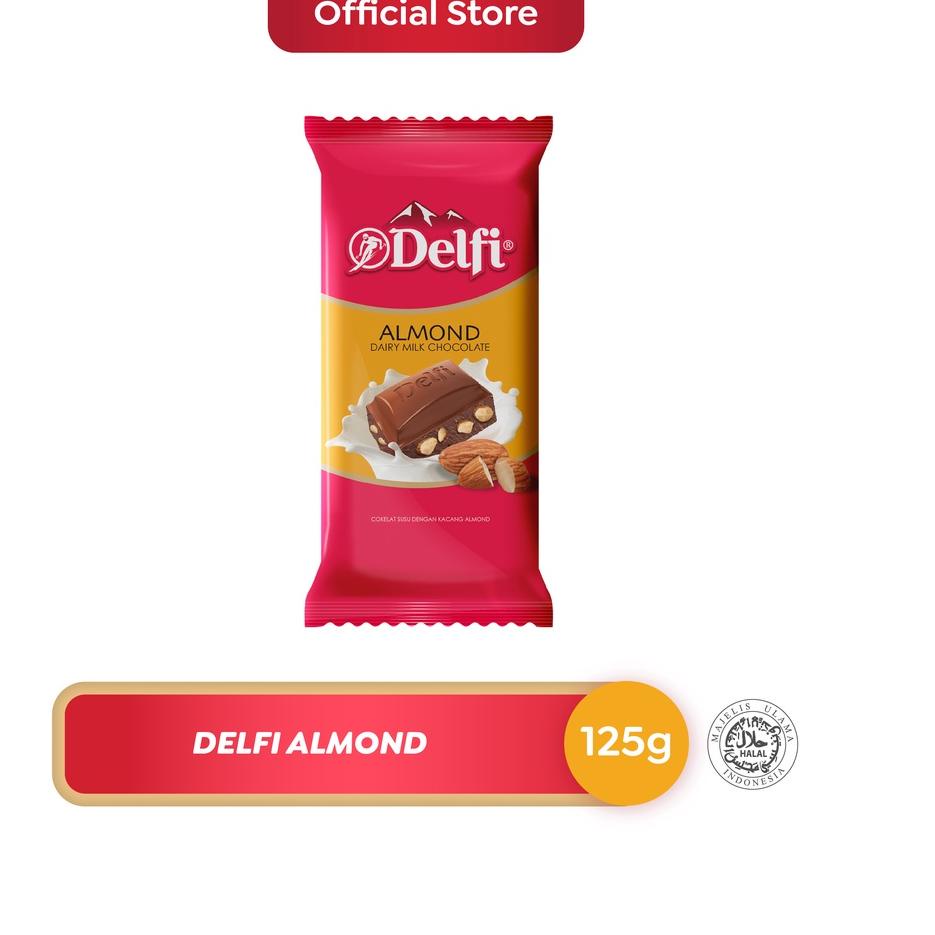 

10.10 STOK READY Delfi Almond 125 g !!!