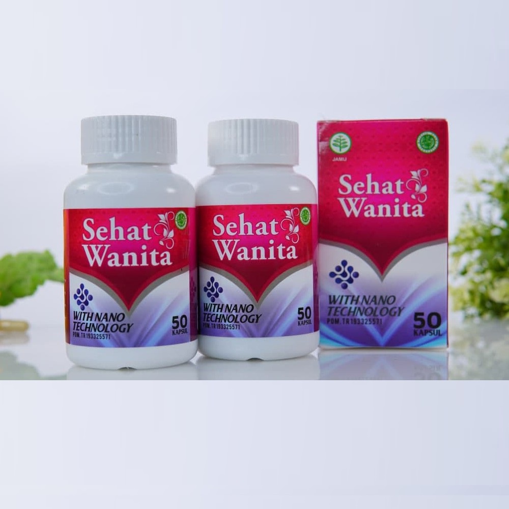 Jamu Sehat Wanita Original Kapsul Membantu Memelihara Kesehatan Wanita Isi 50 Kapsul Asli BPOM Produksi Menggunakan Nano Technology