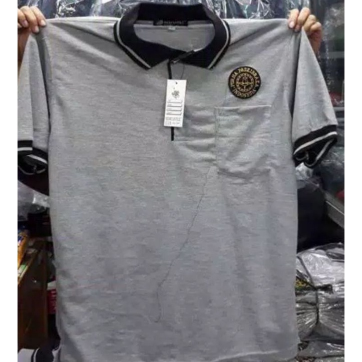 kaos PPI belakang polos tanpa bordir