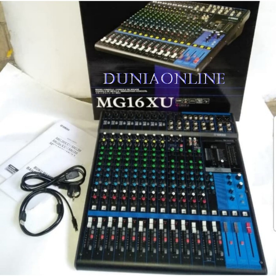 mixer Yamaha Mg16xu Mixer 16channel Yamaha mg16 xu