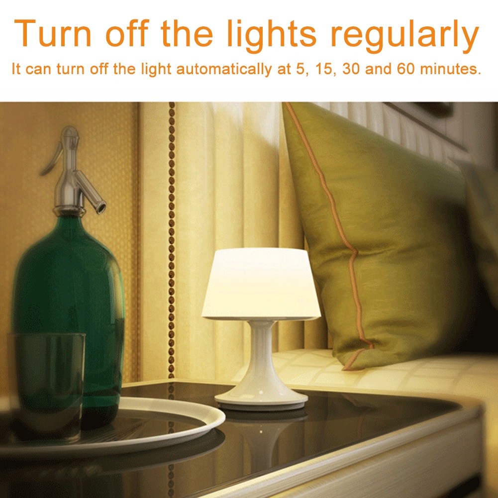 Lampu LED Lampu Meja LED Lampu Tanpa Kabel Lampu Kamar Tidur Lampu Samping Tempat Tidur