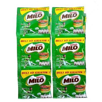 ^ KYRA ^ Milo Sachet Minuman Serbuk Energi Malt Susu Cokelat - Kemasan Sachet