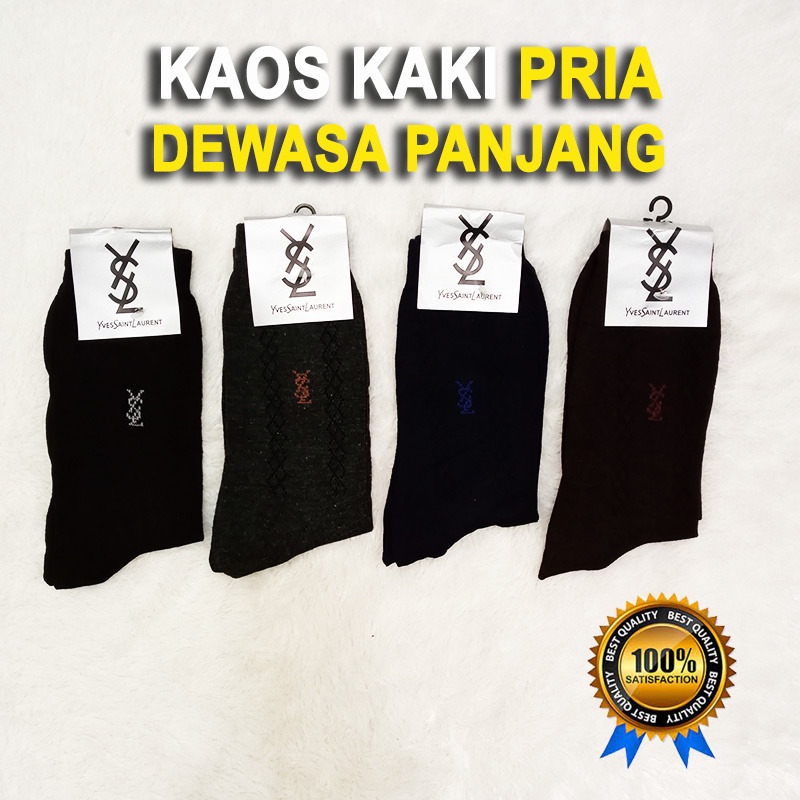 KAOS KAKI LAKI-LAKI PANJANG - Kaos Kaki Pria Panjang