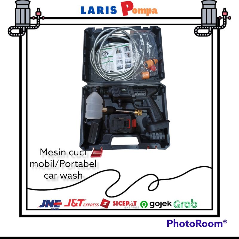 mesin cuci mobil Portabel