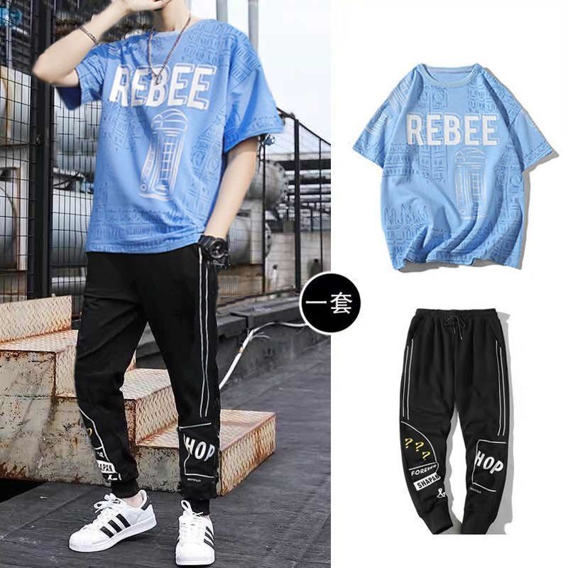 STELAN ( REBEE ) STELAN DEWASA 1 SET KAOS DISTRO + CELANA PANJANG JOGGER MODEL TERBARU