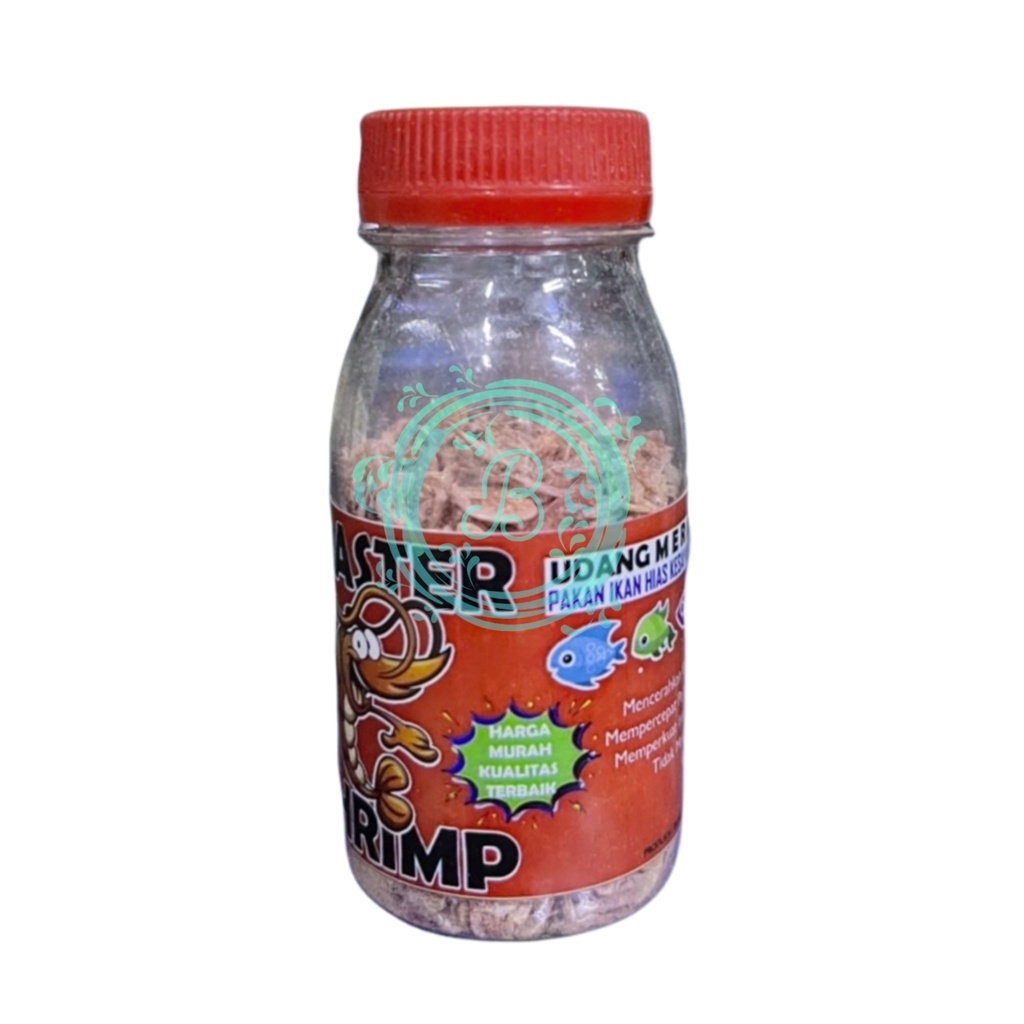 Master Shrimp Carophyll Red 20g udang Merah Pakan Ikan Hias Tropis Louhan Discus Koi Koki Arwana 20 Gram