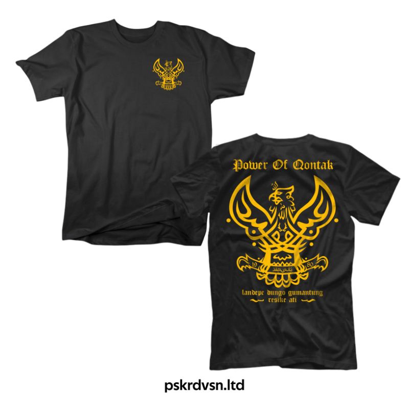 T-Shirt IKS.PI Kera Sakti "POWER QONTAK" (Free Sticker Pack, Ziplock) - Pskrdsvn.ltd *WAJIB KIRIM KT