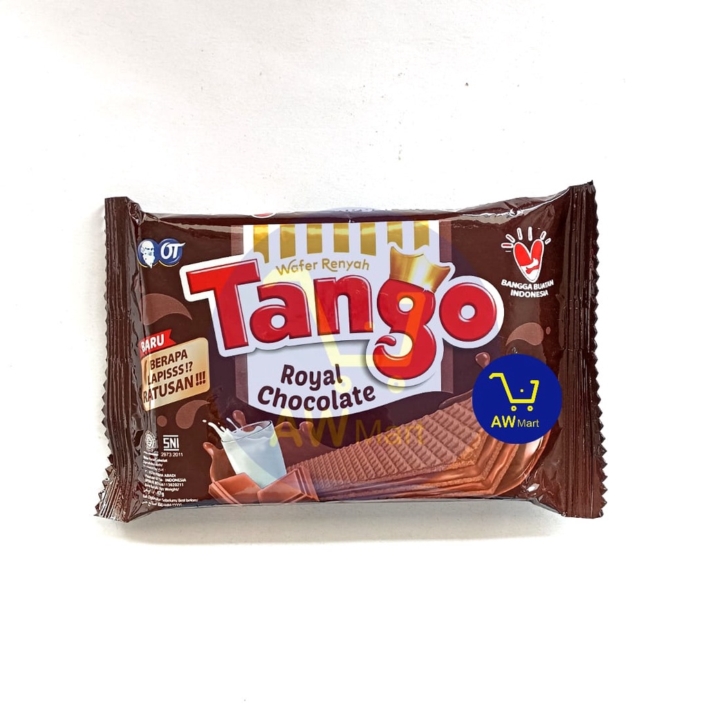 WAFER TANGO 47 GRAM ECER RP.2000 - WAFER TANGO COKELAT, STRAWBERRY