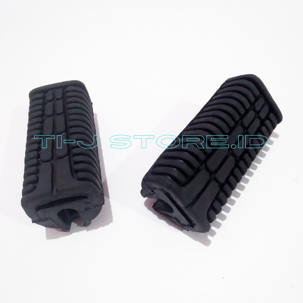 1SET KARET STEP DEPAN BELAKANG YAMAHA JUPITER Z, Burhan, Z1