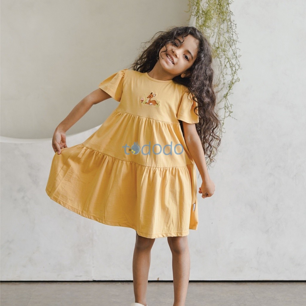 Baju Bayi Dress Anak Perempuan Mooi Luna Layer 1 - 5 Tahun