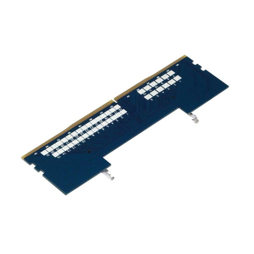 Top Memory Adapter Adaptor Konektor RAM Kartu SO-DIMM Ke PC