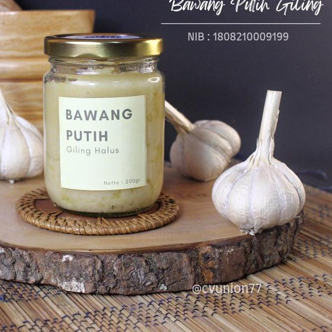 

Koleksi Terbaru BAWANG PUTIH GILING HALUS PREMIUM FRESH HOMEMADE SIAP MASAK L9S~