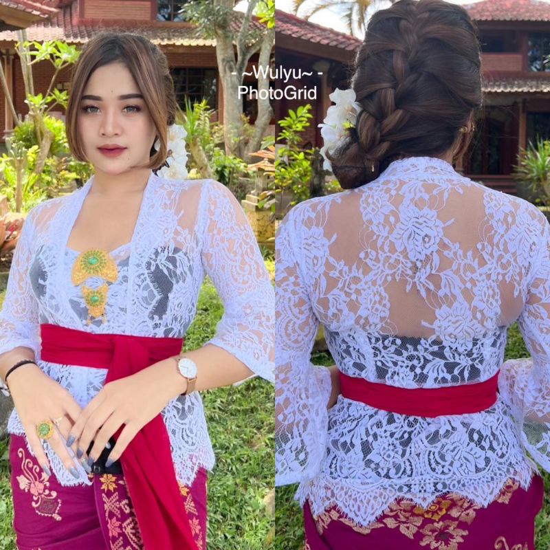 [SALE] KEBAYA BALI JADI SEMIPRANCIS (ATASAN KEBAYA SAJA) / KEBAYA KUNDANGAN / KEBAYA BALI