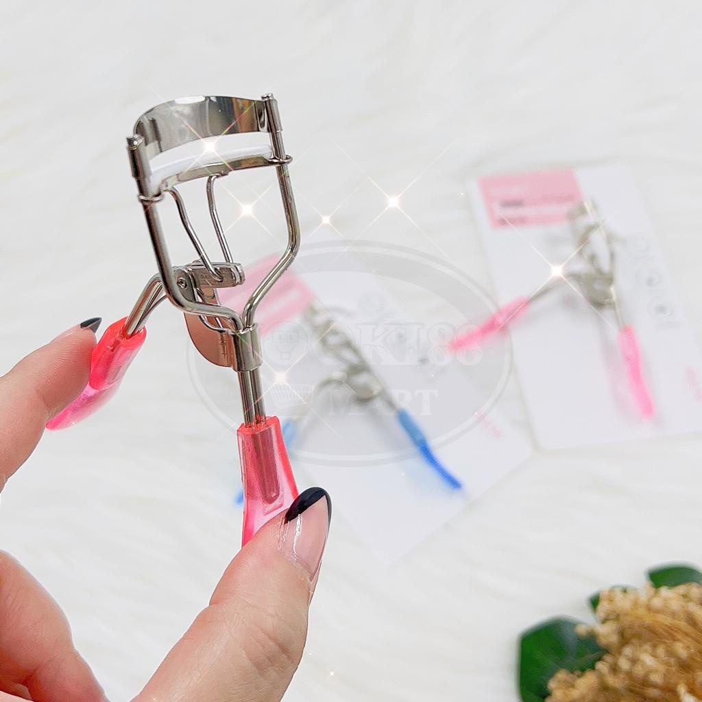 HK Ultimate Eyelash Curler Pelentik Penjepit Bulu Mata dengan Bantalan Silikon Professional