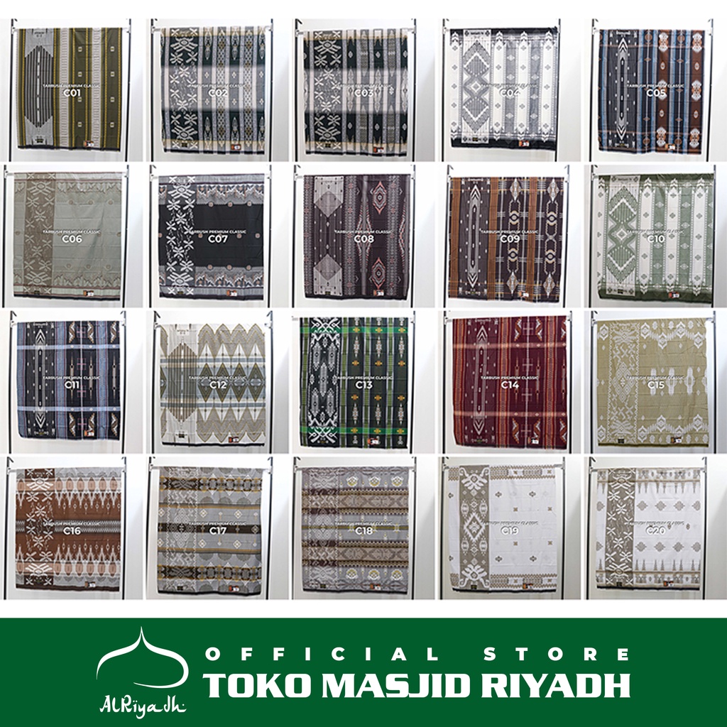 Sarung Tarbush Motif Premium Classic