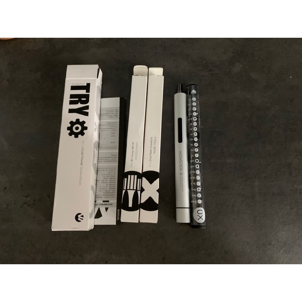 WOWSTICK TRY - Electric Cordless Screwdriver 20 in 1 - Obeng Elektrik