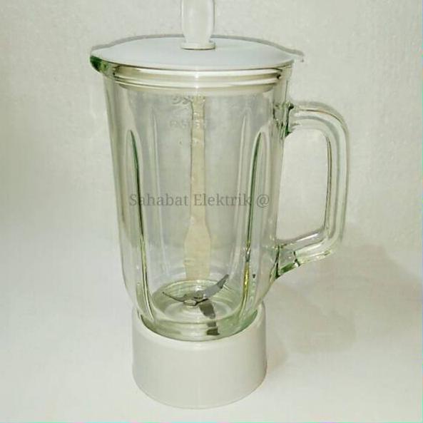ARTLl2L6--GELAS KACA BLENDER FULLSET UNTUK MEREK NATIONAL/PANASONIC MX-T1GN