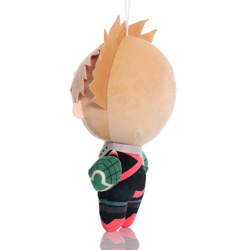 Bantal Boneka Anime My Hero Academia Bakugo Shoto Todoroki Deku Bahan Plush Lembut Ukuran 23CM Untuk Anak / Dewasa