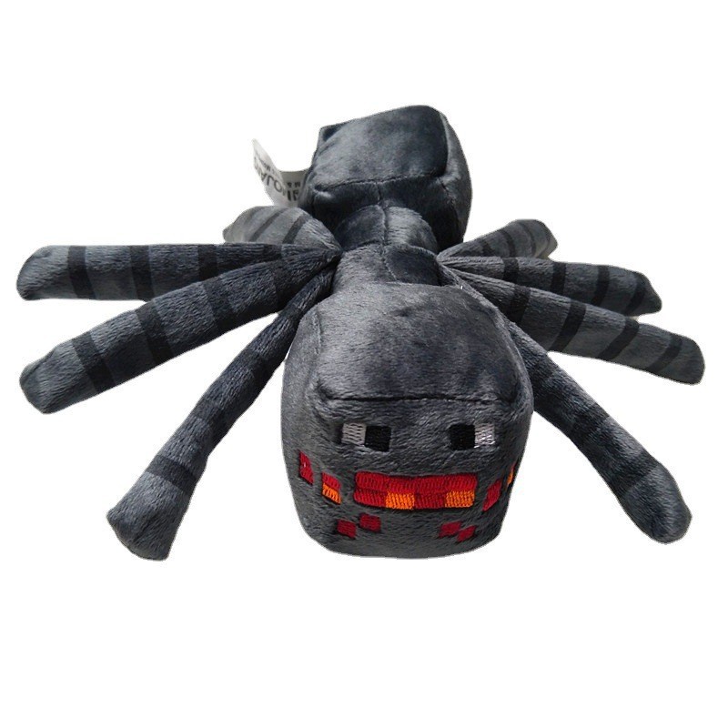 1pc Mainan Boneka Stuffed Plush Minecraft Enderman Ocelot Babi Domba Kelelawar Laba-Laba Serigala