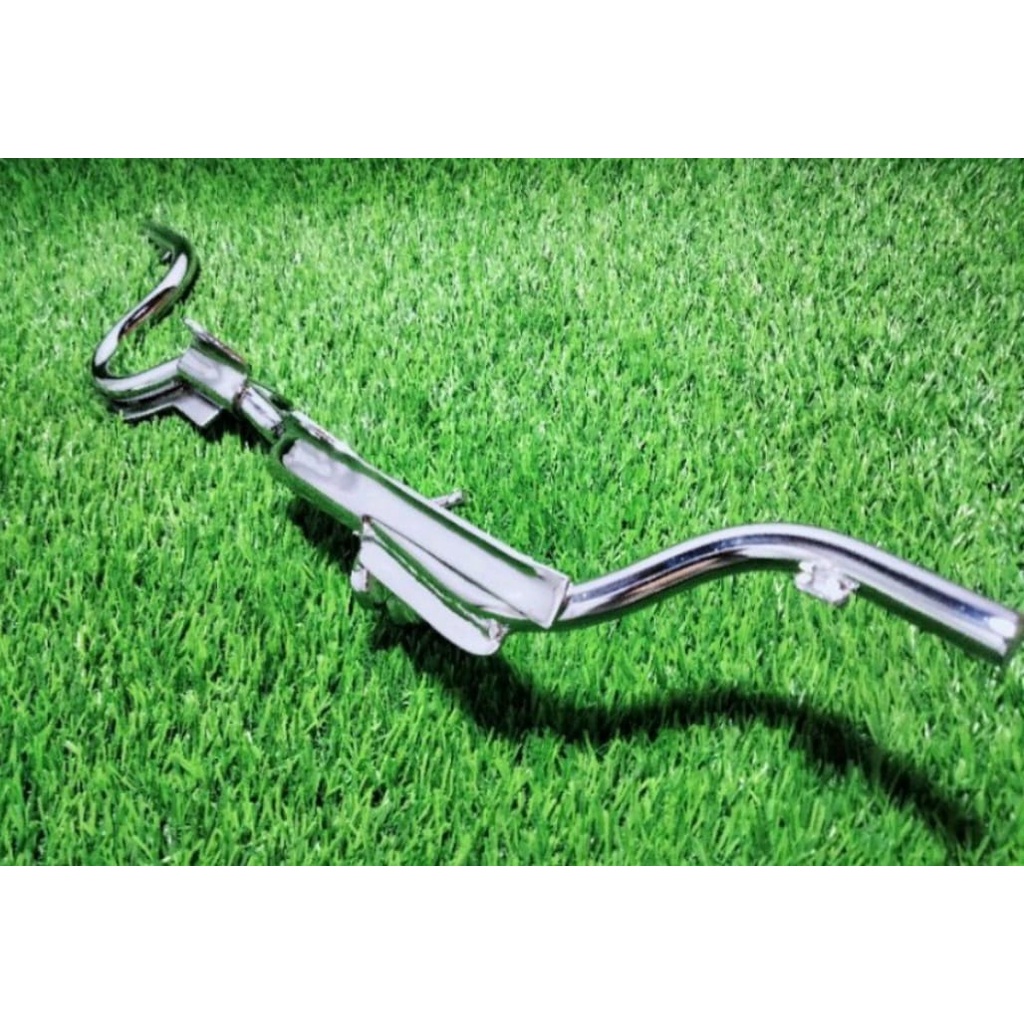 BESI BARSTEP PIJAKAN KAKI DEPAN F1ZR CHROME KILAT