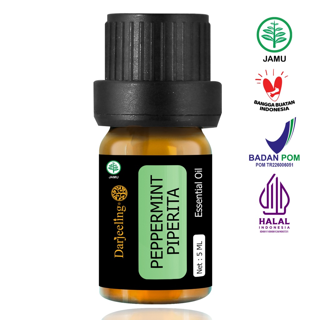 Darjeeling Peppermint Piperita Essential Oil / Minyak Daun Mint Aromaterapi