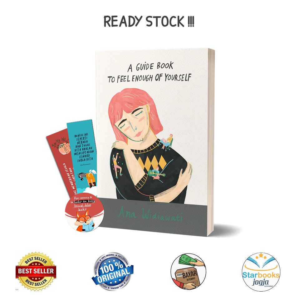 Brilliant Books - Buku A Guide Book To Feel Enough Your Self (Self Improvement)