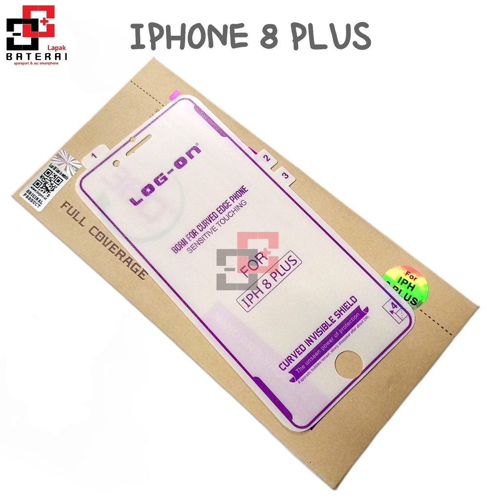 LOG - ON Anti Gores Hydrogel Iphone 8 Plus