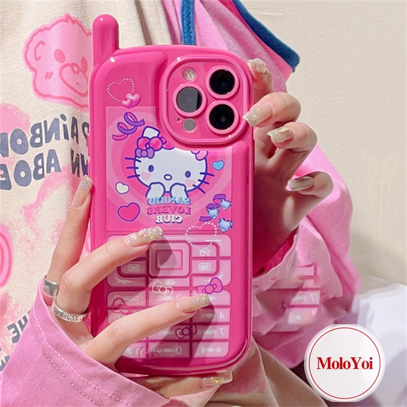 Soft Case Hp Gambar Hello Kitty Untuk IPhone 11 / 12 / 13 / 14pro MAX / 7 / 8plus / XR / X / XS MAX / SE