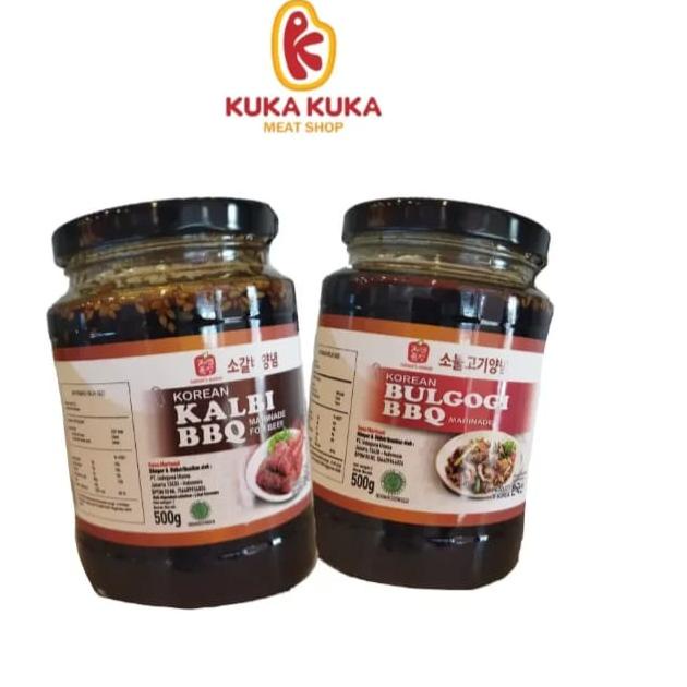 

KodeEe3E8--JINSUNG Korean Bulgogi & Kalbi BBQ / Marinade Sauce 500gr