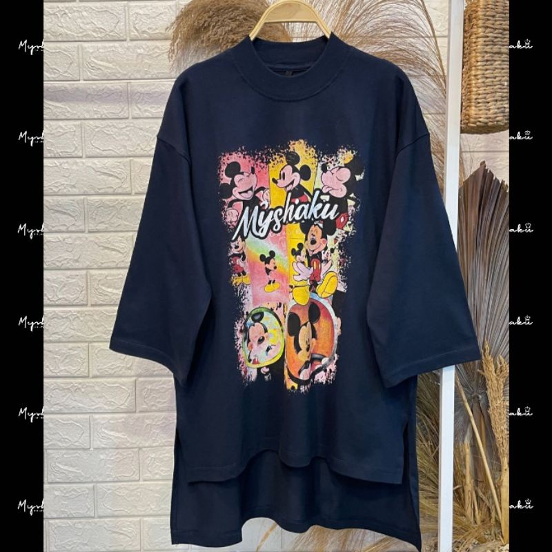 ☑️ BEST SELLER ‼️KAOS OVERSIZE MYSHAKU ORIGINAL