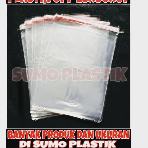 

Miliki PLASTIK OPP UK 23x30 TEBAL 07 ! ISI 100 LEMBAR ~