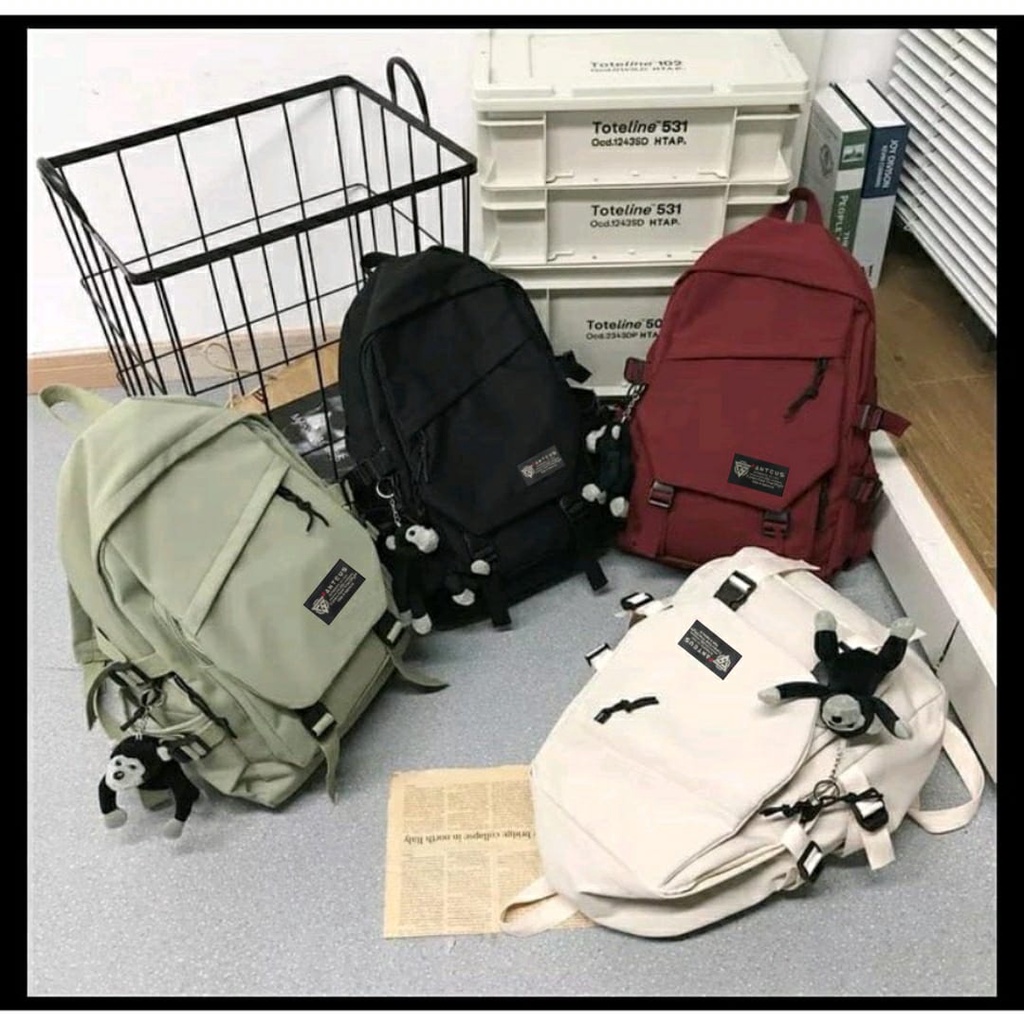 HANAWA - Tas Ransel Sekolah Tas laptop Jansport Bahan Cordura