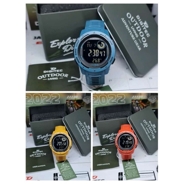 jam tangan digitec original pria 8100