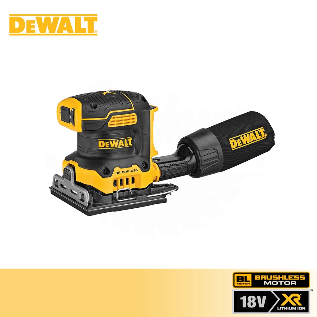 Jual DeWALT DCW200 XR Brushless Variable Speed Palm Sander Body Only