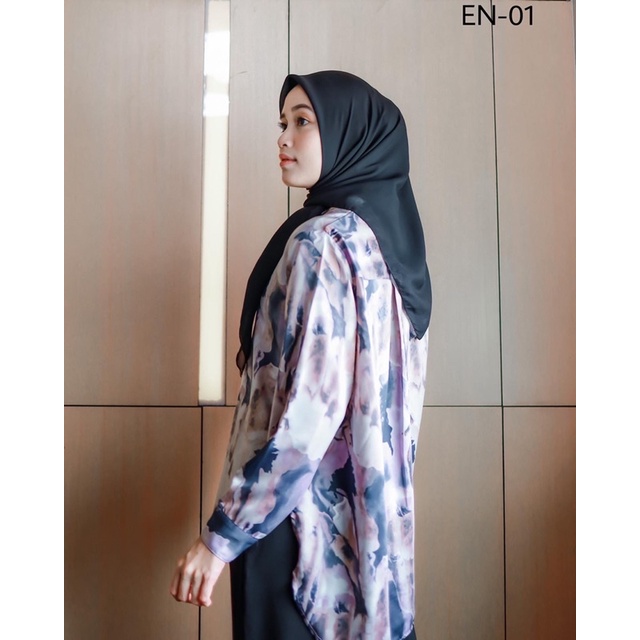 MARBLE BASIC By EnaraOutfit (Ld ±114) - Atasan Kemeja Wanita