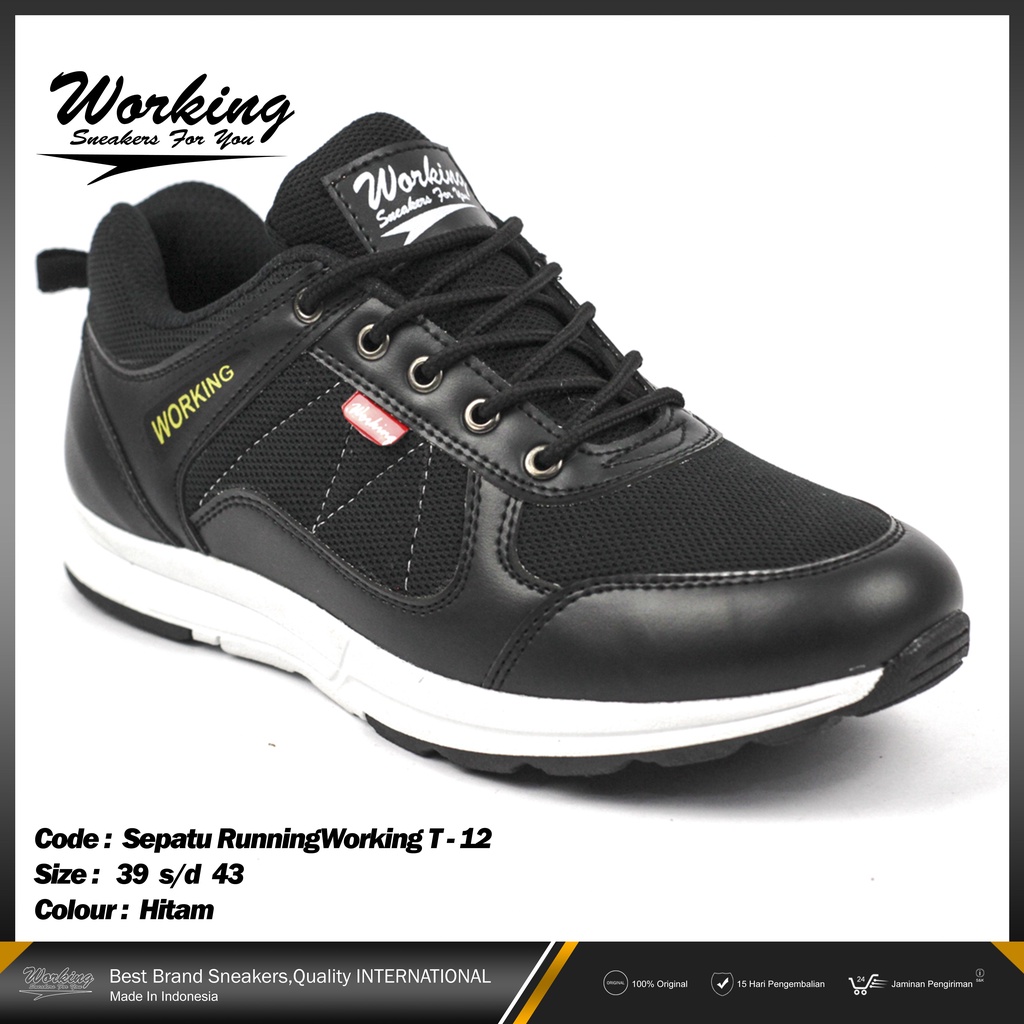 Working Sneakers For You Sepatu Running Import T-12