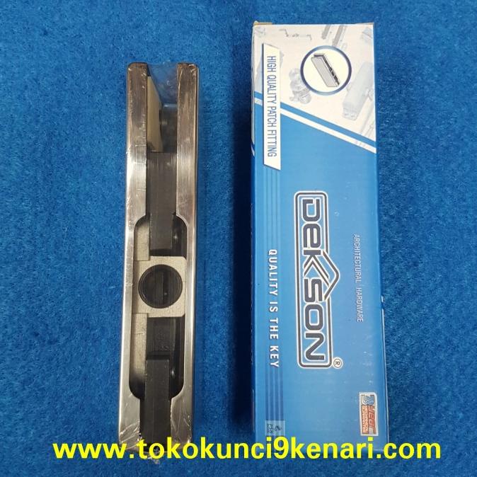Patch Fitting Pt20 Dekson | Penjepit Pintu Kaca Pt 20 Dekson