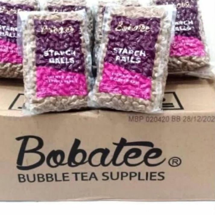 

[❤[NEW VARIANT!!!]❤]BOBA BOBATEE TAPIOKA PEARL 1kg / BOBA / BUBBLE / BOBATEE PEARL 1kg