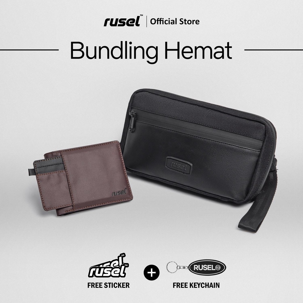 HEYRUS RUSEL CO I Bundling Handbag Yota dan Wallet Hiro