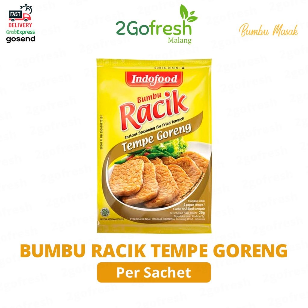 

Bumbu Masak Racik Tempe Goreng Sachet - Sayur Sayuran