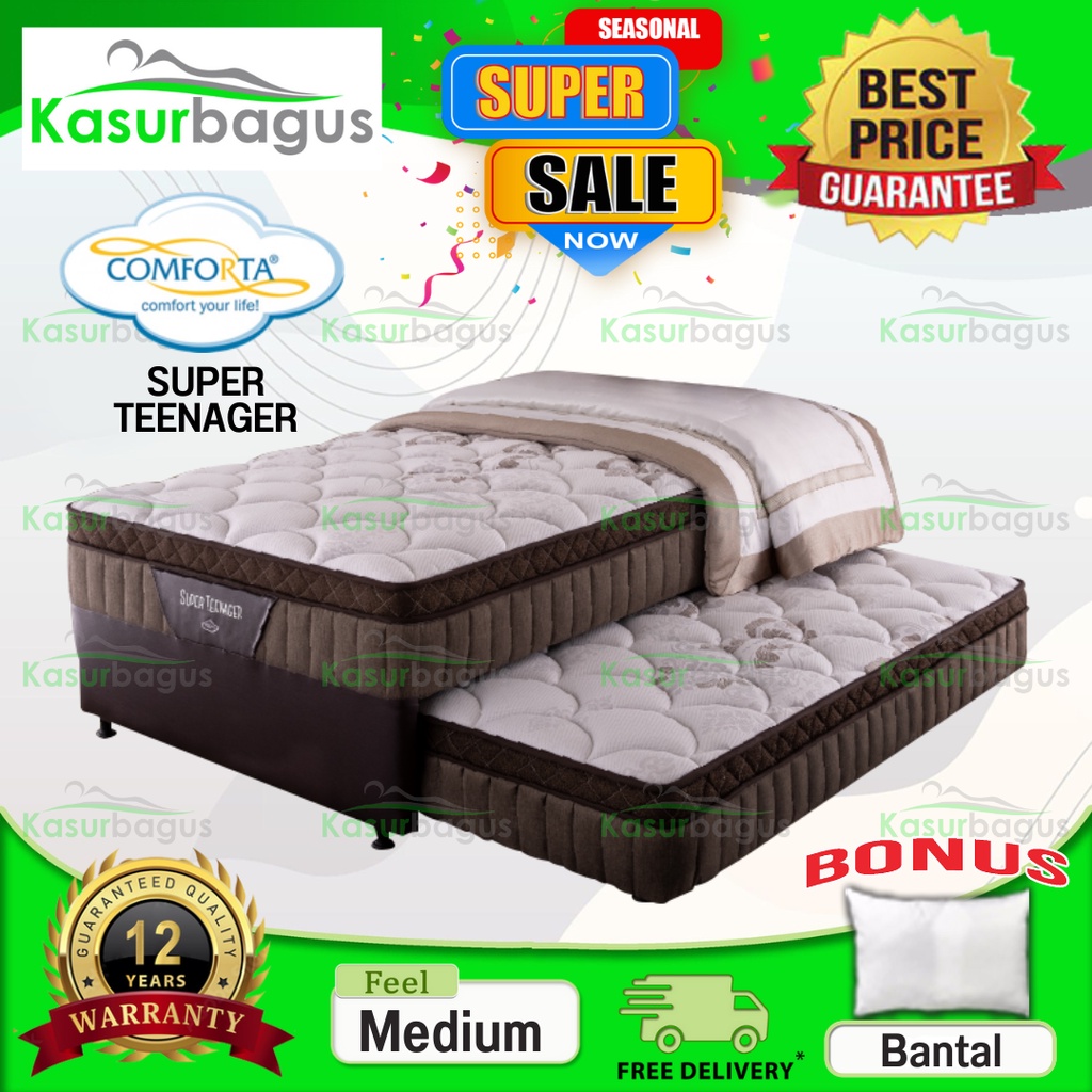 Comforta Kasur Sorong Super Teenager 2 in 1 - Tanpa Sandaran 120x200
