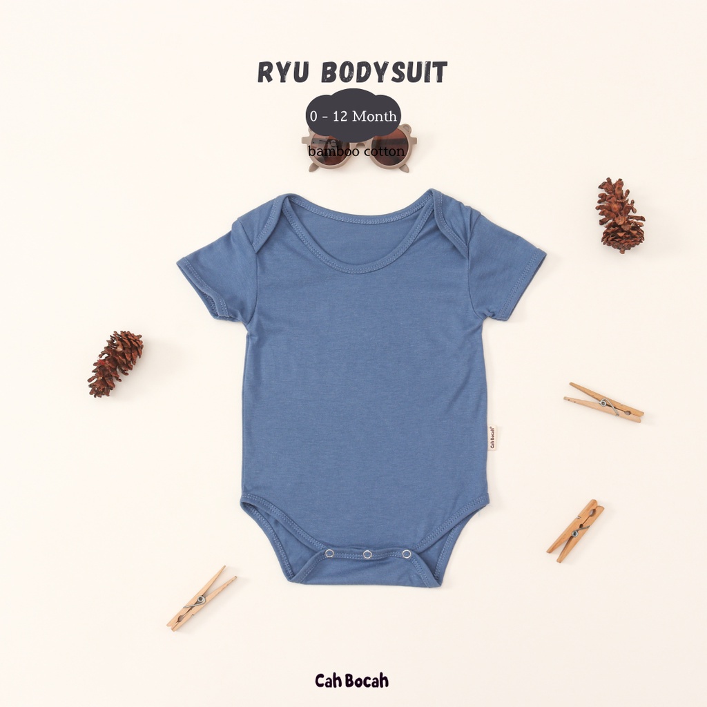 Cah Bocah Ryu Bodysuit Jumper Bayi 0 - 12 Bulan