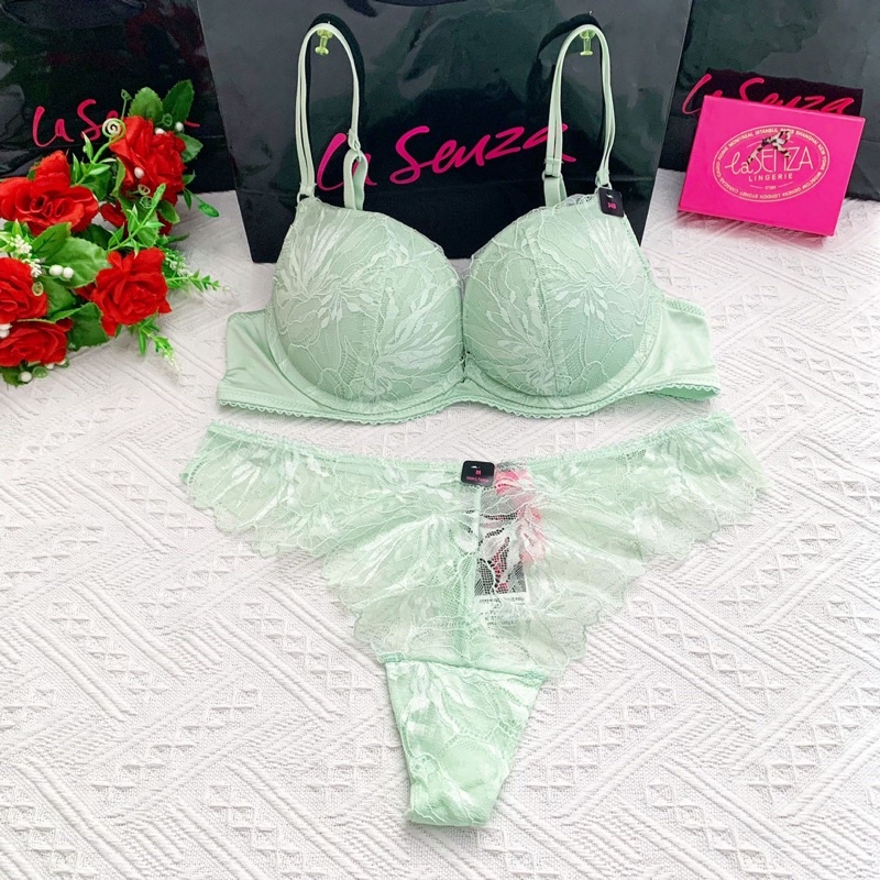 La Senza Original Bra Set Beyond Sexy Gel Push Up Size 36C ,36D 11199078