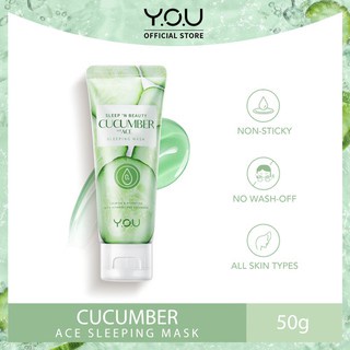 Y.O.U Sleep N Beauty Sleeping Mask (Cucumber ACE Sleeping Mask)