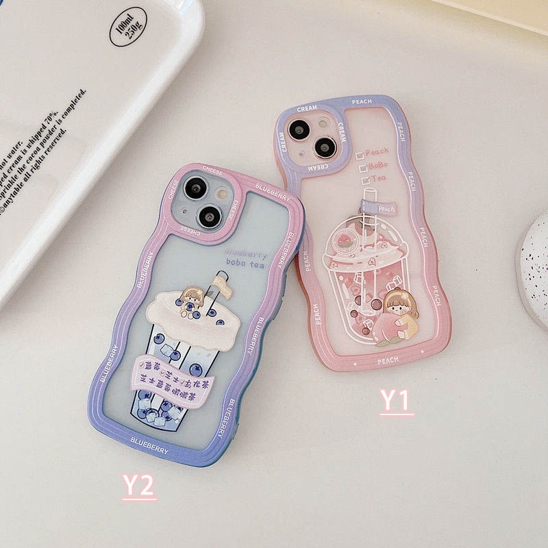 Casing Redmi Note 11 Pro Redmi 10C 10A 9C 9A 10 9T 9 8 Note 10 10s Note9 Poco X3 NFC M3 Motif Milk Tea