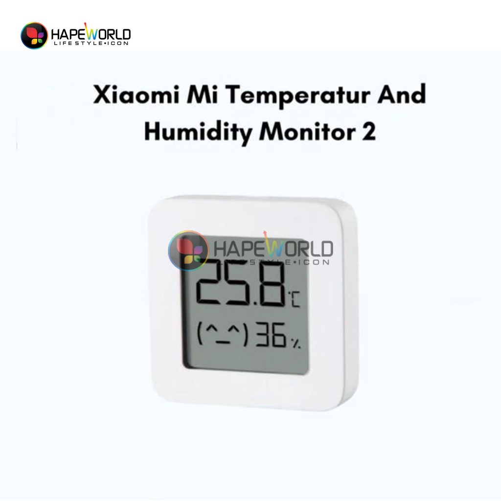 XIAOMI MI TEMPERATURE AND HUMIDITY MONITOR 2 = GARANSI RESMI