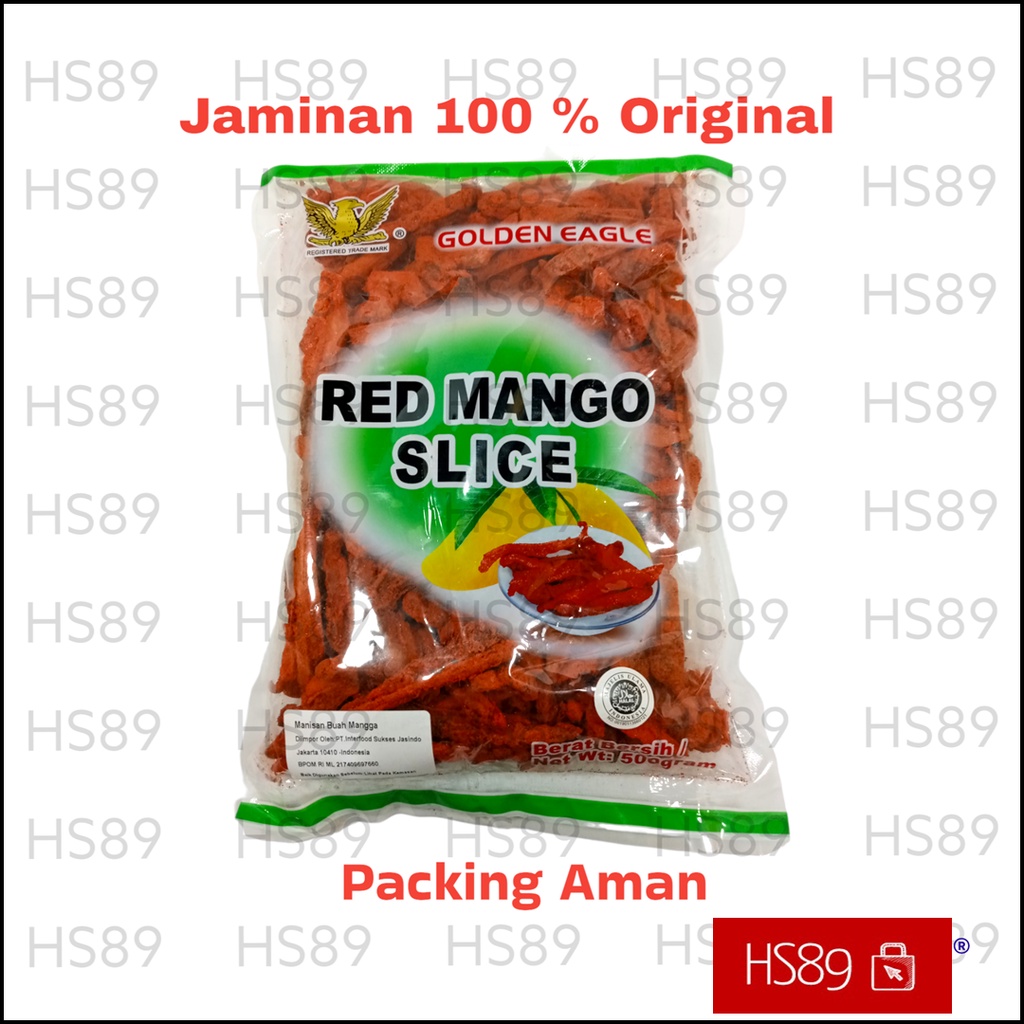 Jual Manisan Mangga - Red Mango Slice Golden Eagle 500gr | Shopee Indonesia